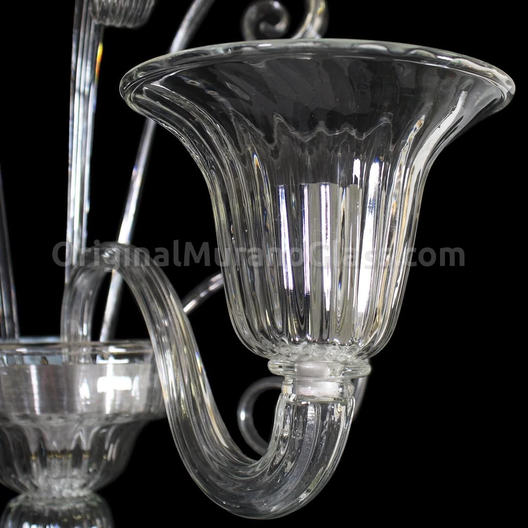 Basic Wall Lamp Foscari Crystal - Pastoral - 2 Lights - Image 2