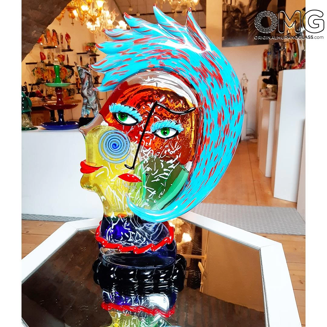 The Punk Boy - Cubism - Original Murano Glass - Image 2