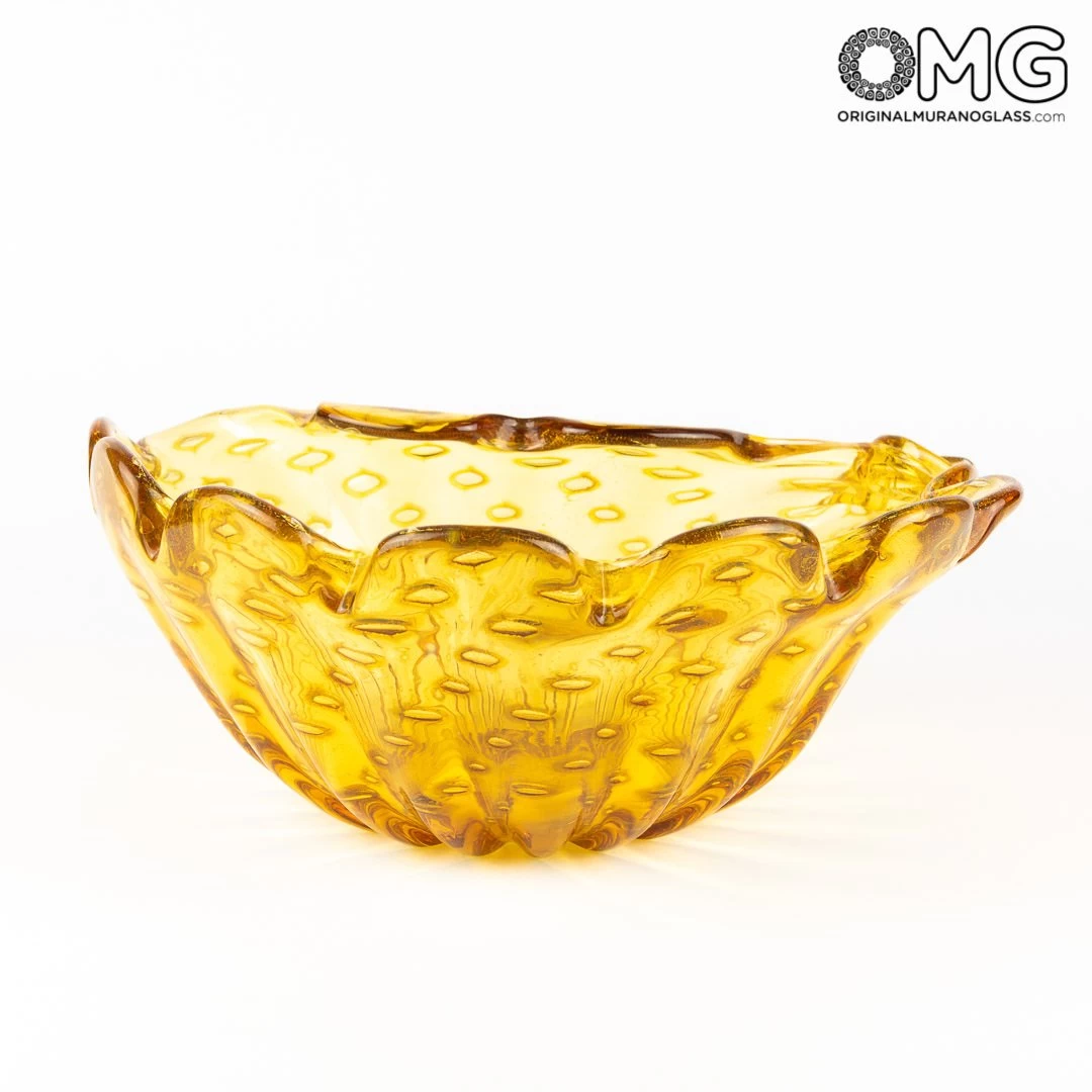 Amber Centerpiece - Baleton - Original Murano Glass OMG - Image 2