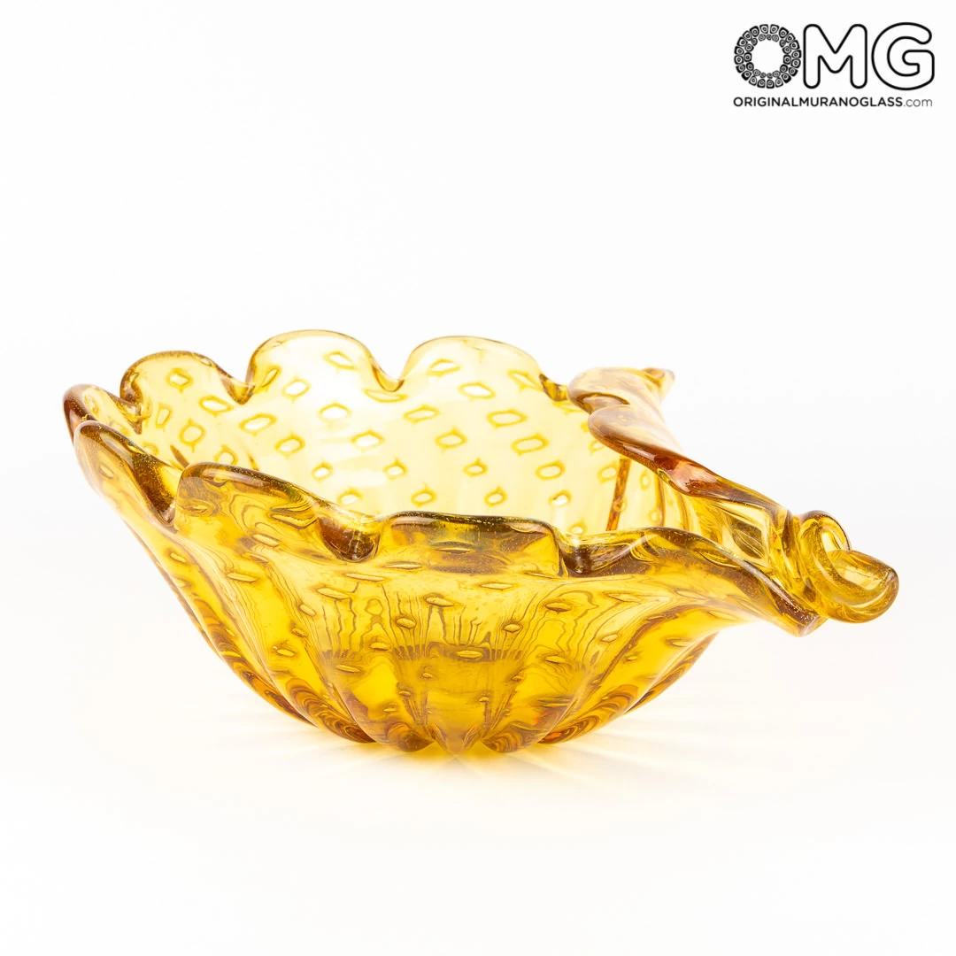 Amber Centerpiece - Baleton - Original Murano Glass OMG - Image 3