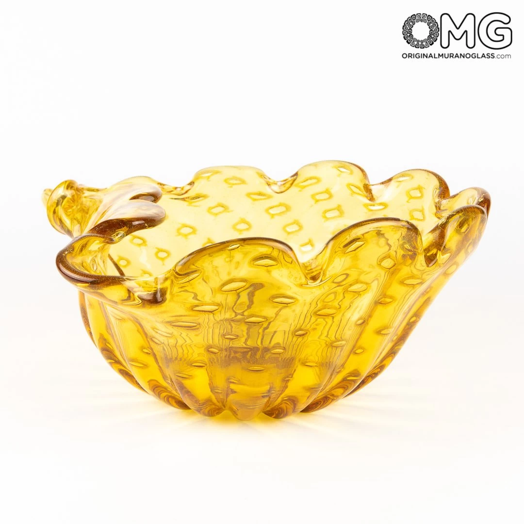 Amber Centerpiece - Baleton - Original Murano Glass OMG - Image 4