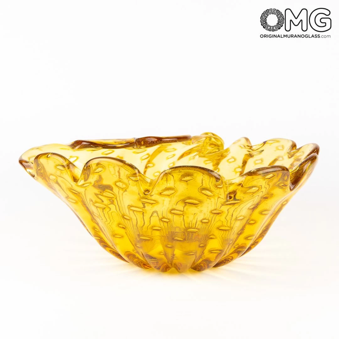 Amber Centerpiece - Baleton - Original Murano Glass OMG - Image 5