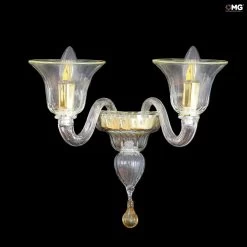 Basic Wall Lamp Sconces Foscari Amber - Pastoral - 2 Lights Applique