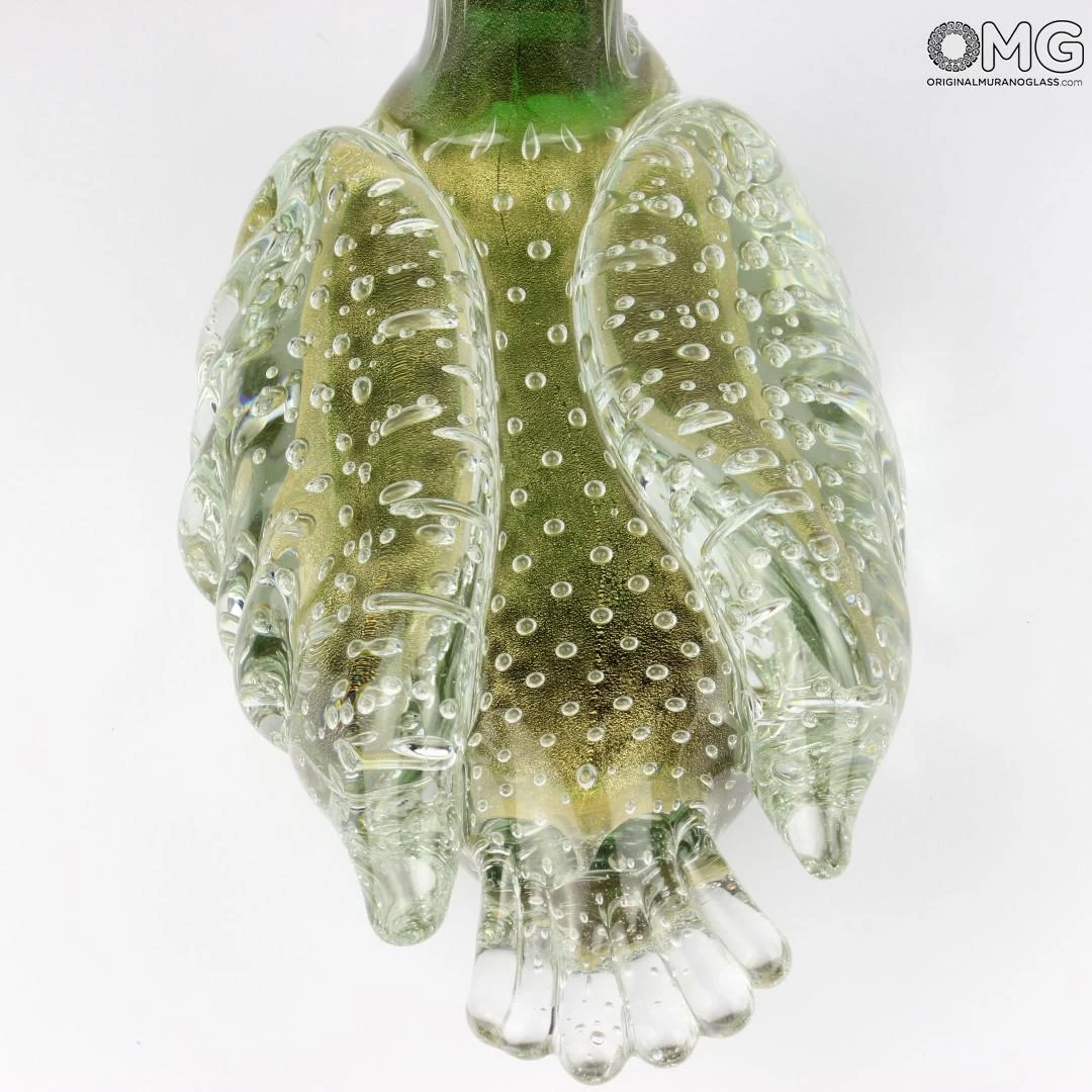 Duck Sculpture With Gold - Tribute To Alfredo Barbini - Image 6