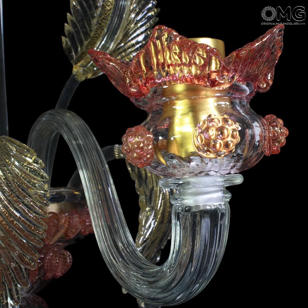Wall Lamp Ca Manzoni - Venetian - Murano Glass - 2 Lights - Image 4