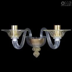 Wall Lamp Imperiale Firenze - Liberty - Murano Glass - 2 Lights