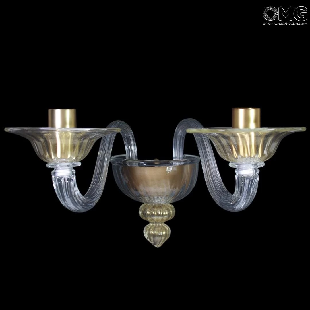 Wall Lamp Imperiale Firenze - Liberty - Murano Glass - 2 Lights