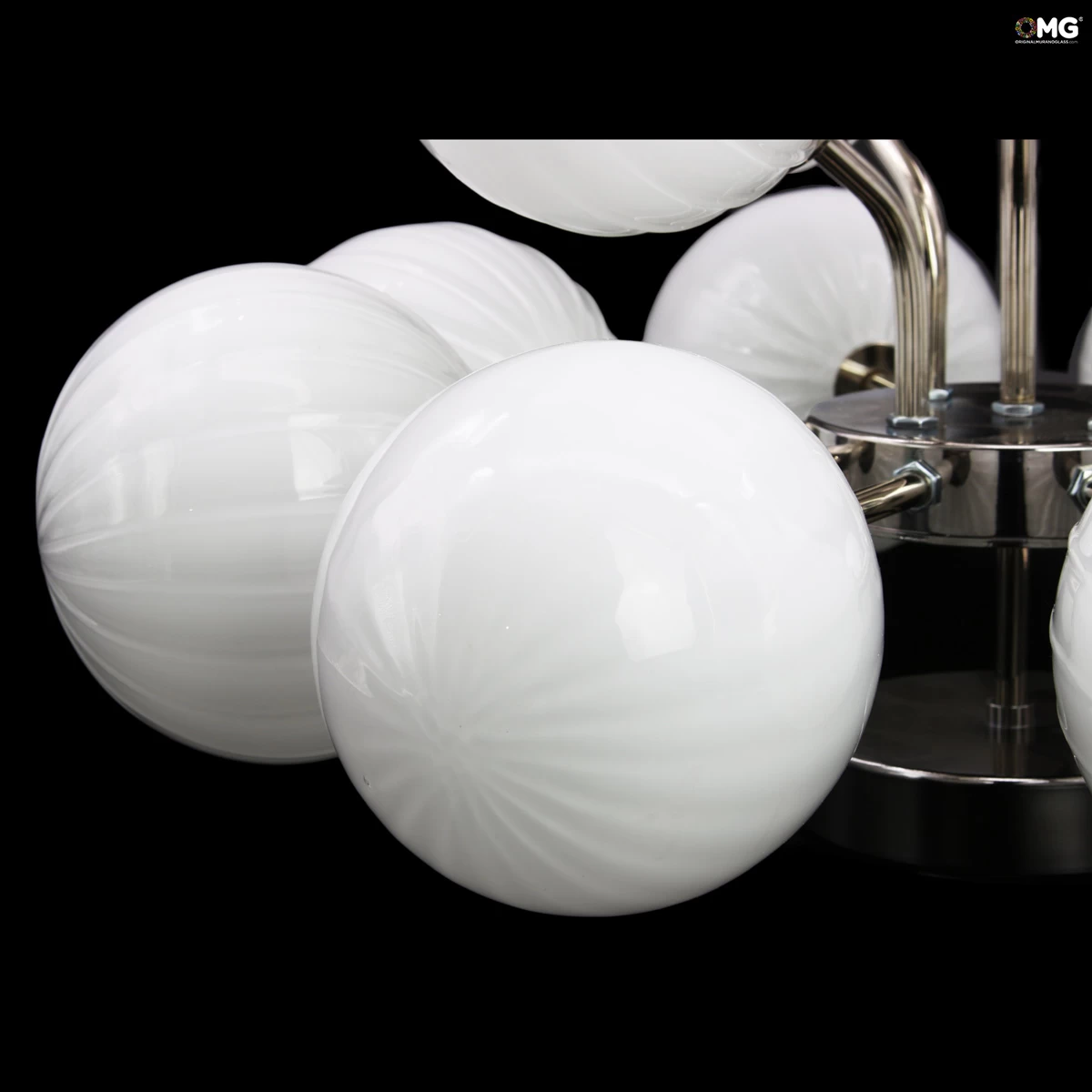 Celing Lamp - Atmosphera - White Tonality - Original Murano Glass OMG - Image 2