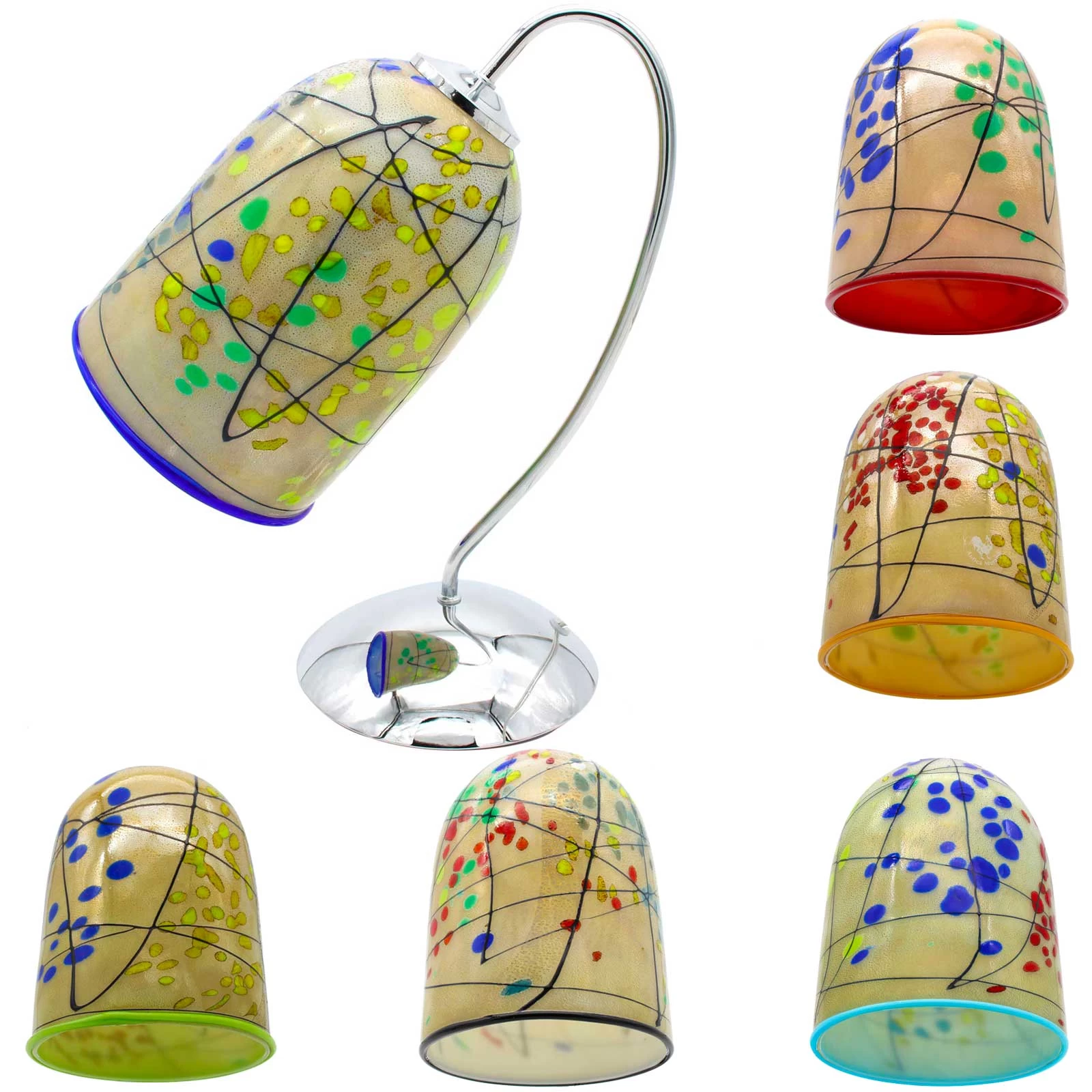 Kandinsky - Table Lamp - Original Murano Glass - Different Colors