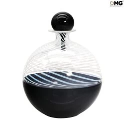 Bottle Perfume - Black - Original Murano Glass OMG