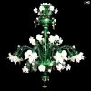 Venetian Chandelier Rosetto Bucolico - Green - Original Murano Glass
