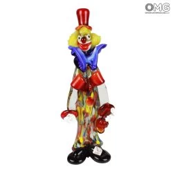 Clown Figurine - Original Murano Glass