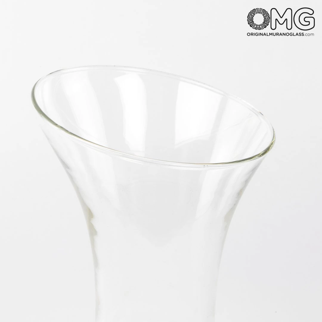 Decanter Lambrusco - Blown Glass - With Real Gold - Image 6