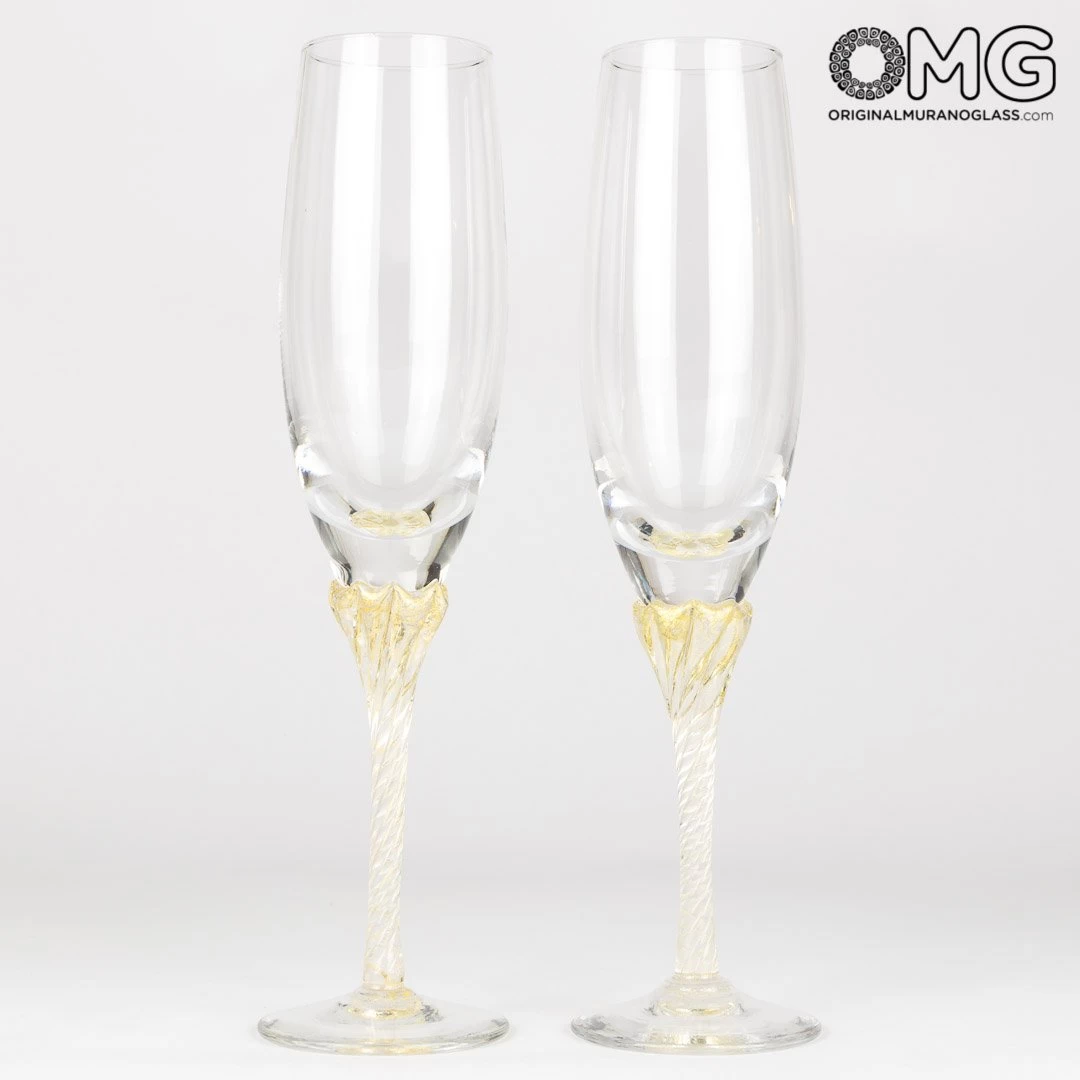 Champagne Prosecco Wine Flute - Set Of 6 Glasses - Image 3