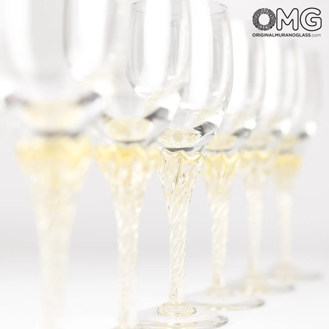 Champagne Prosecco Wine Flute - Set Of 6 Glasses - Image 5