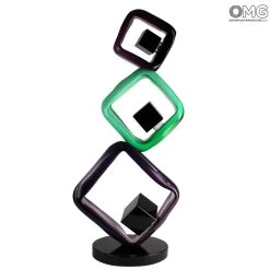 Kubrick Sculpture - Original Murano Glass Omg