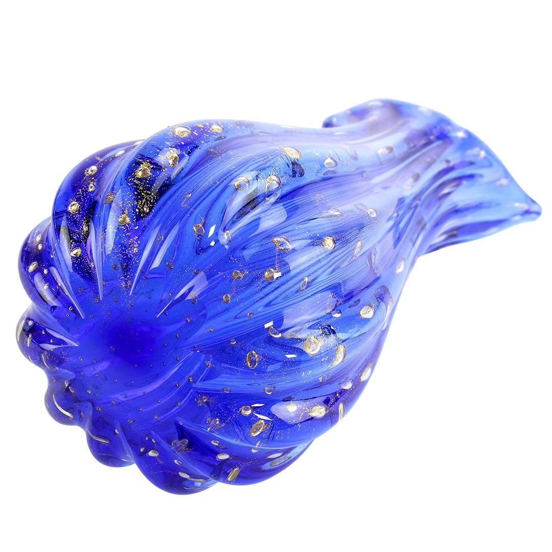 Fashion 60s Swallow Vase - Blu Venetian Glass Murano OMG® - Image 4