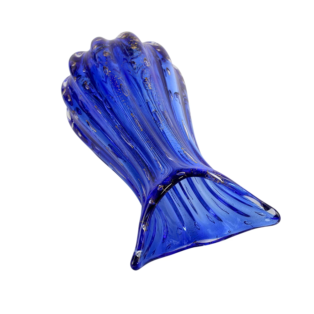 Fashion 60s Swallow Vase - Blu Venetian Glass Murano OMG® - Image 3