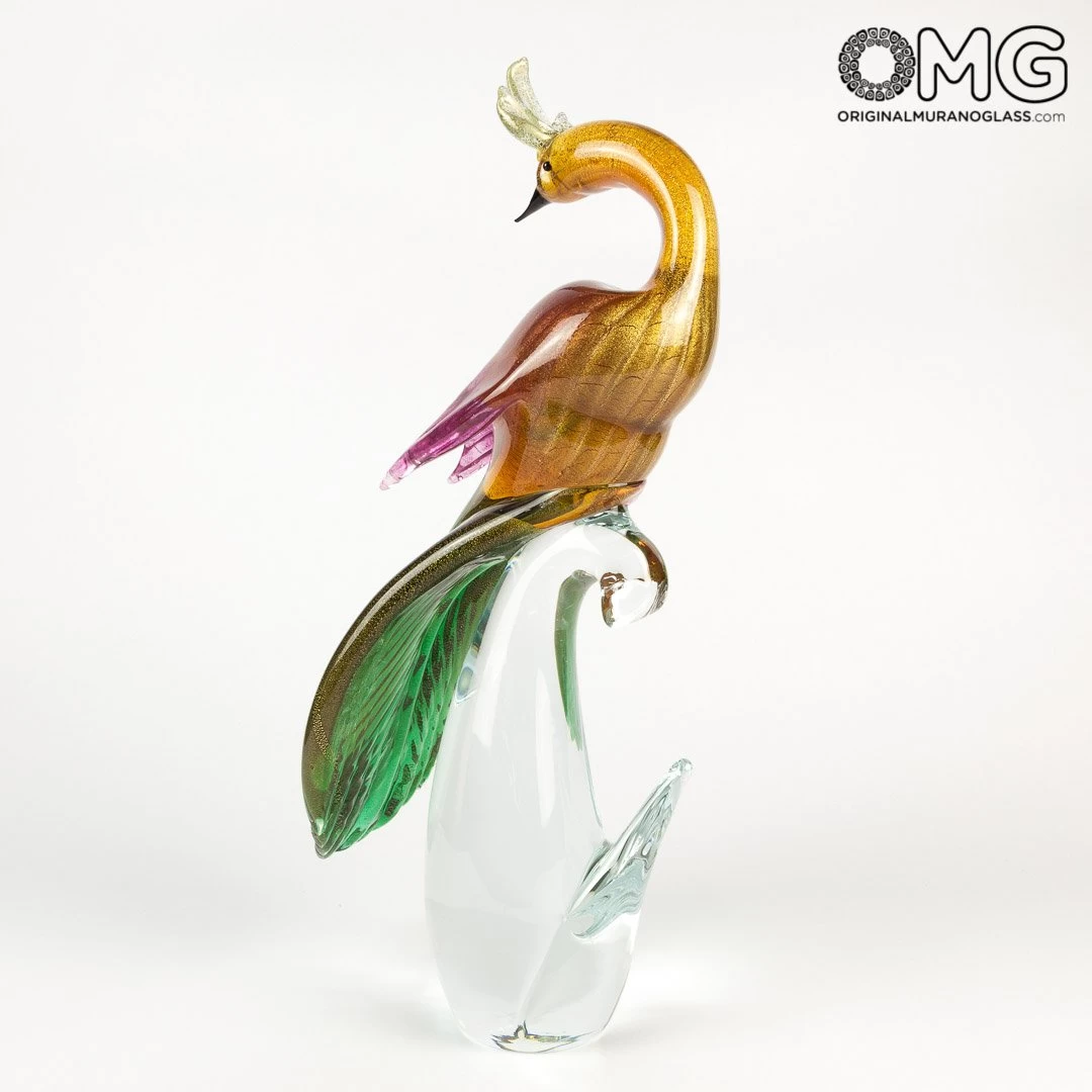 Female Parrot - Glass Sculpture - Original Murano Glass OMG - Image 5