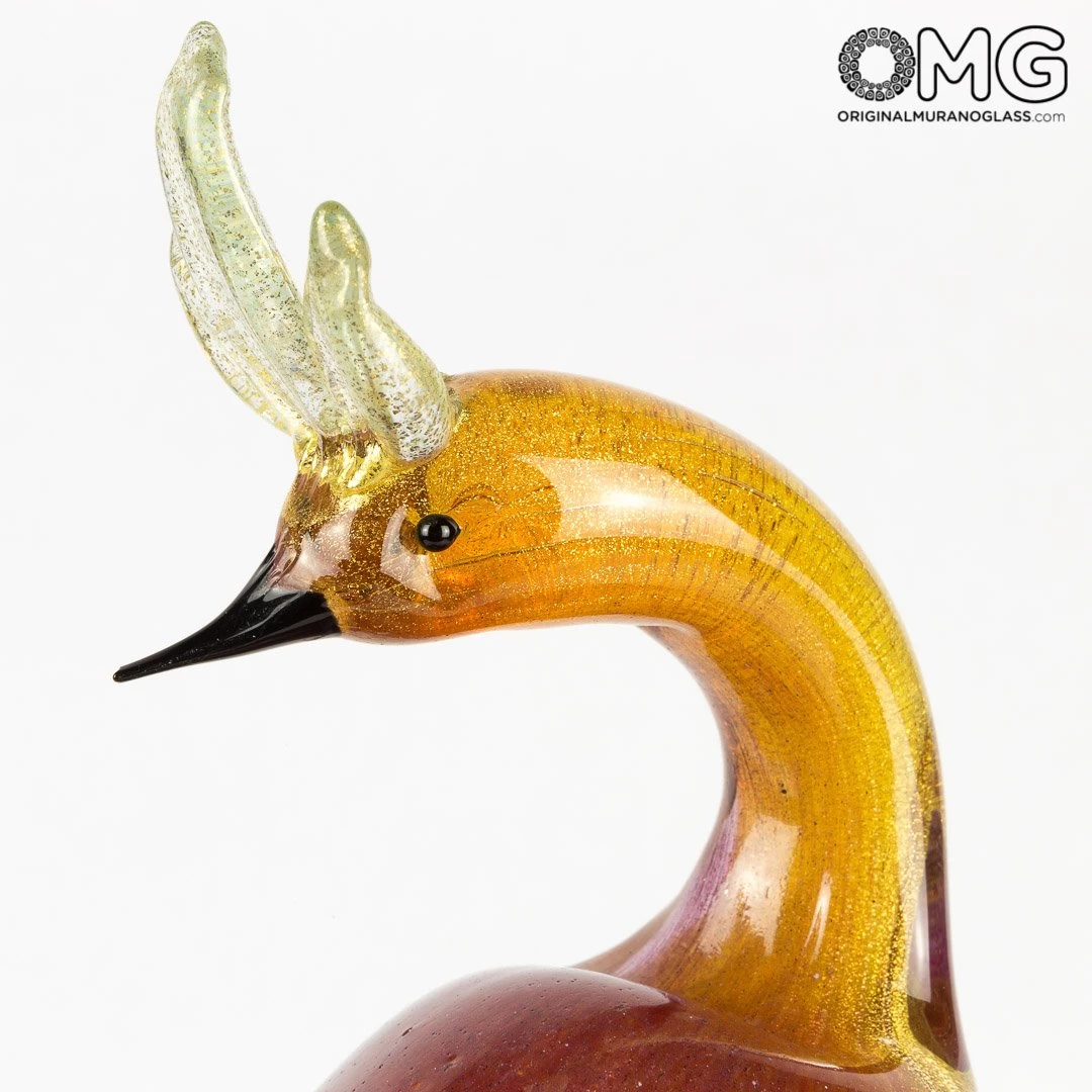 Female Parrot - Glass Sculpture - Original Murano Glass OMG - Image 6