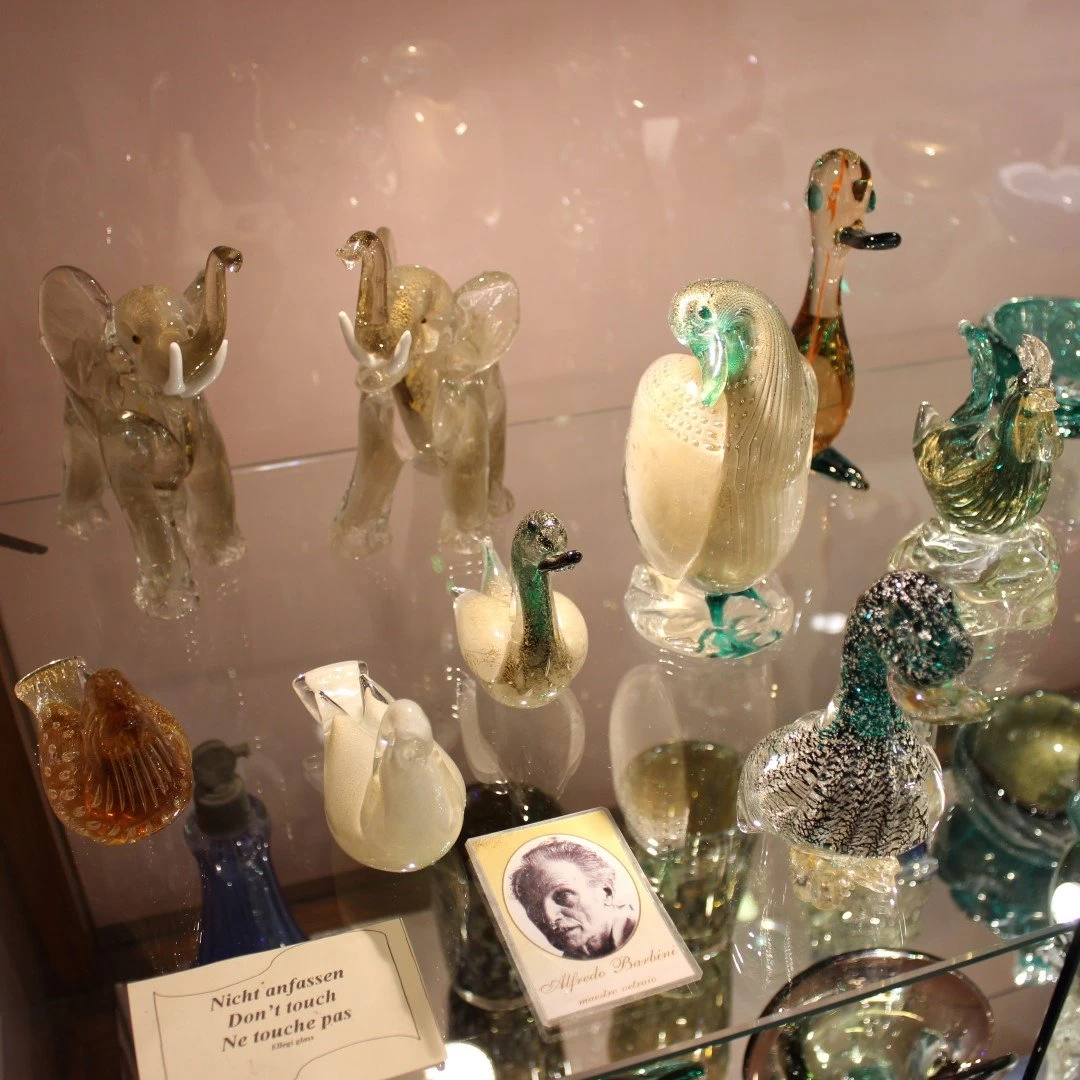 Duck Sculpture With Gold - Tribute To Alfredo Barbini - Image 9