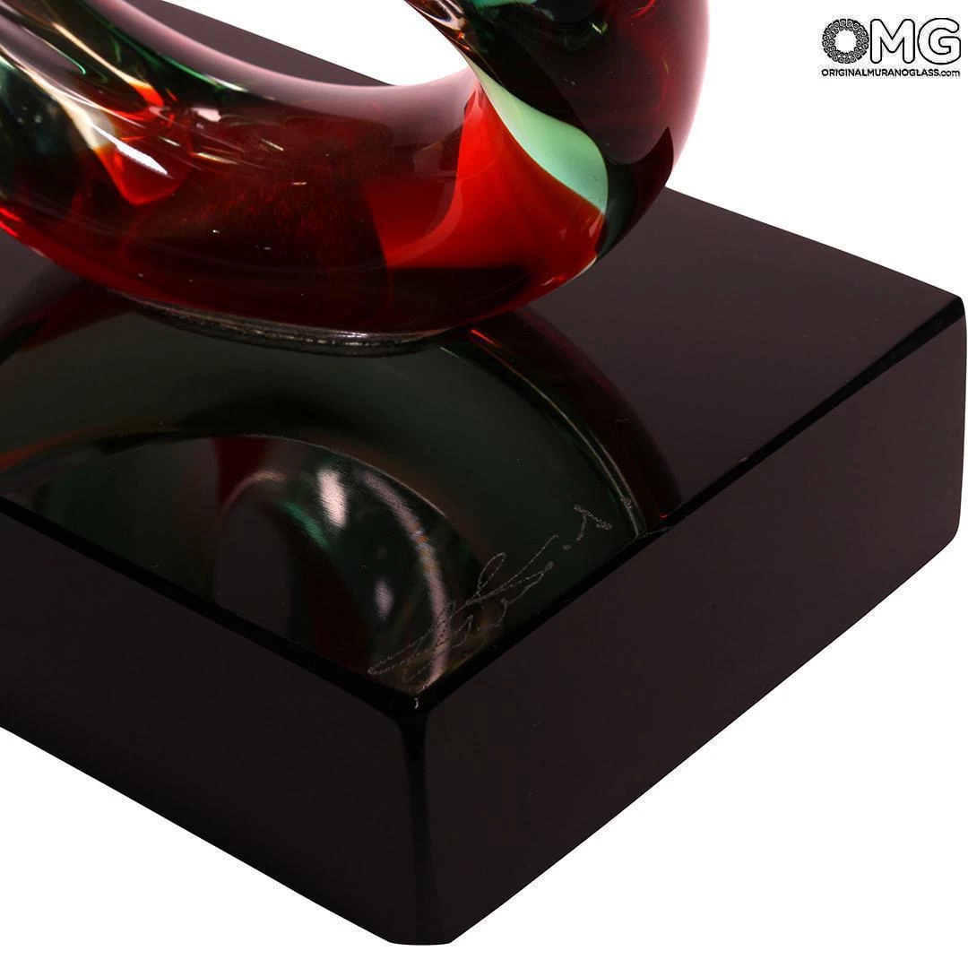 Just Another Tought - Abstract - Murano Glass Sculpture - Image 4