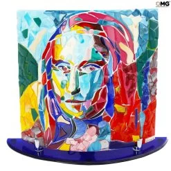 Gioconda - Leonardo Da Vinci Tribute - Original Murano Glass OMG