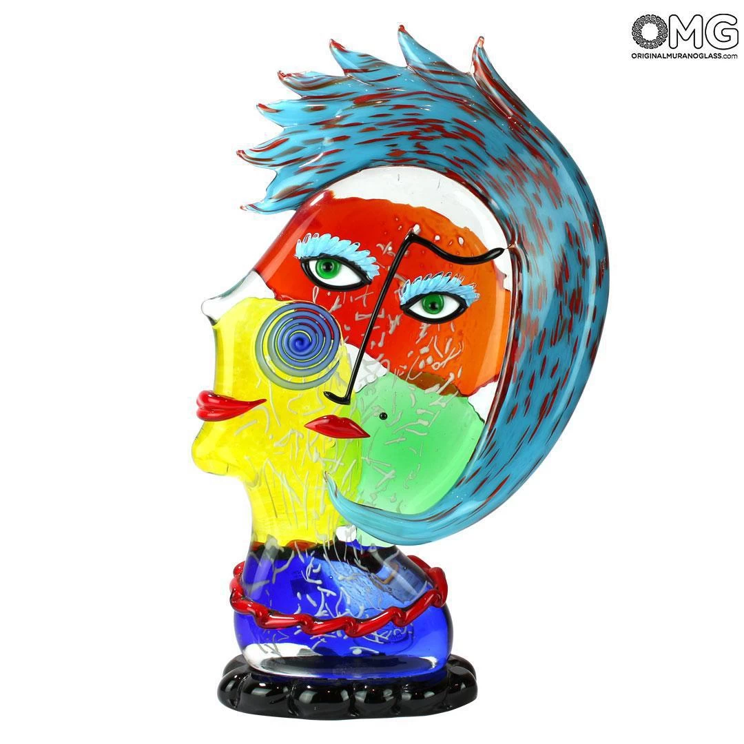 The Punk Boy - Cubism - Original Murano Glass
