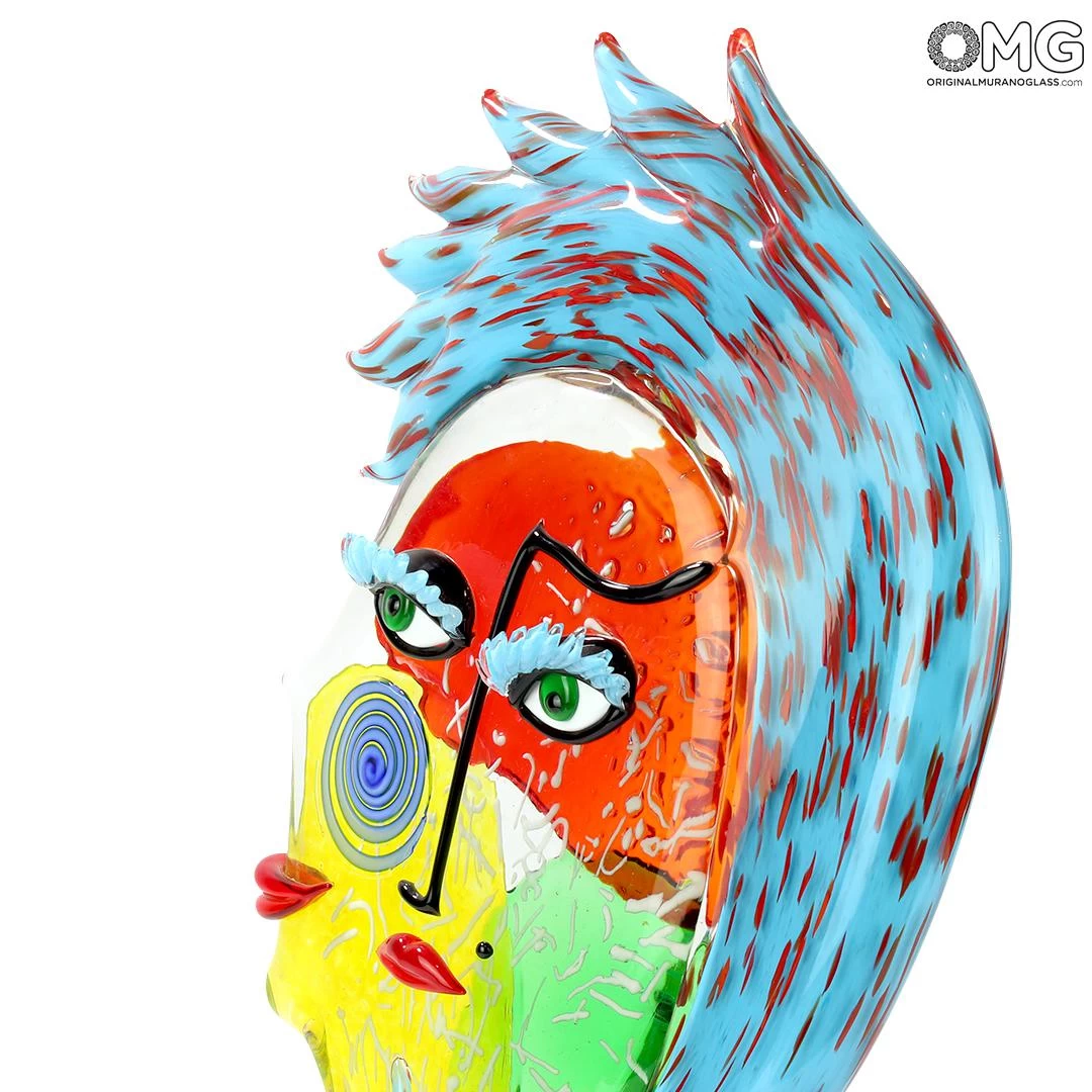 The Punk Boy - Cubism - Original Murano Glass - Image 10