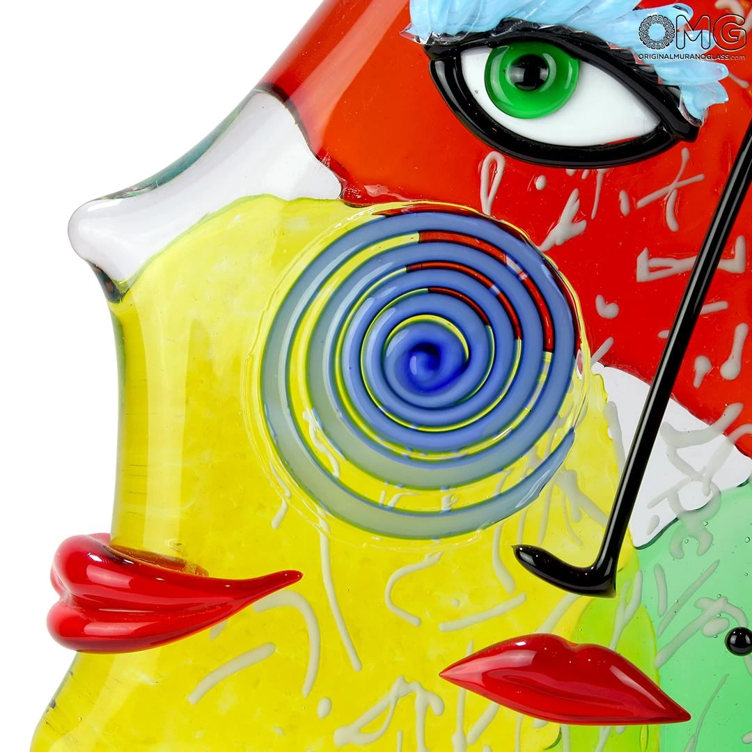 The Punk Boy - Cubism - Original Murano Glass - Image 3