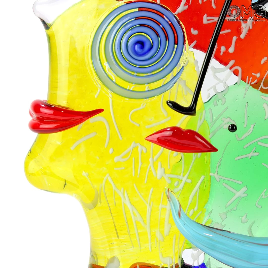 The Punk Boy - Cubism - Original Murano Glass - Image 4
