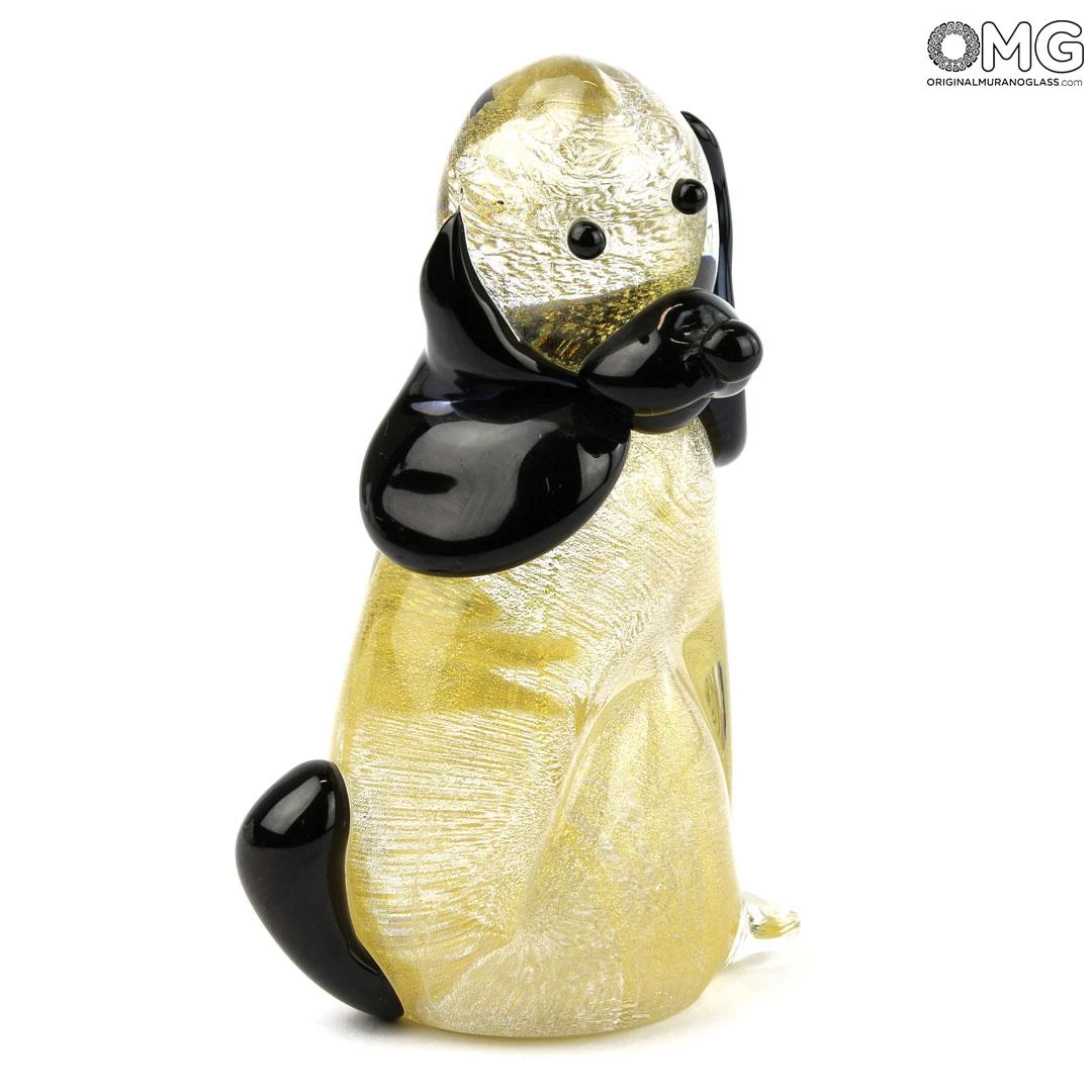 Dog In Gold - Animals - Original Murano Glass Omg - Image 3
