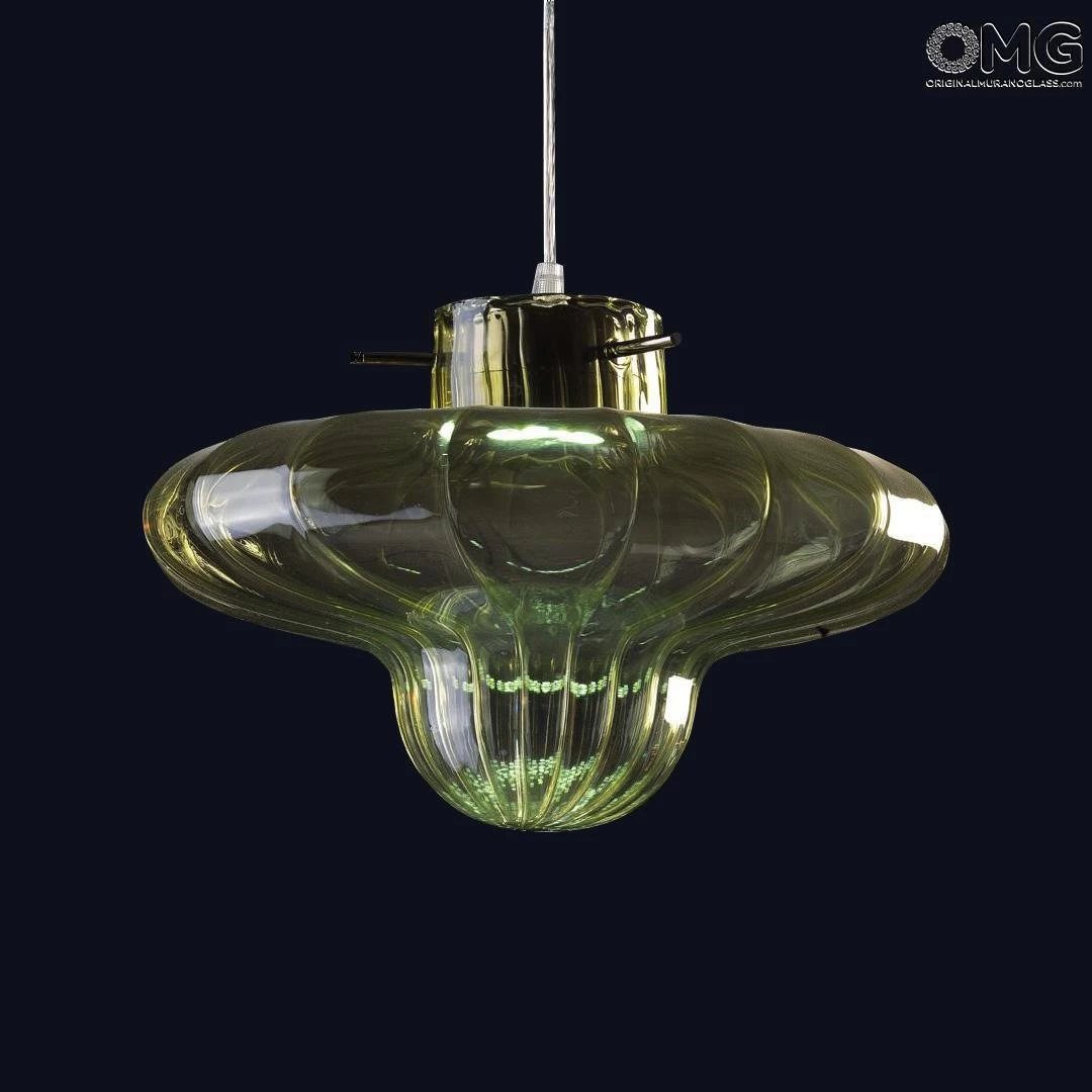 Asia Lamp - Green - Original Murano Glass OMG - Image 11