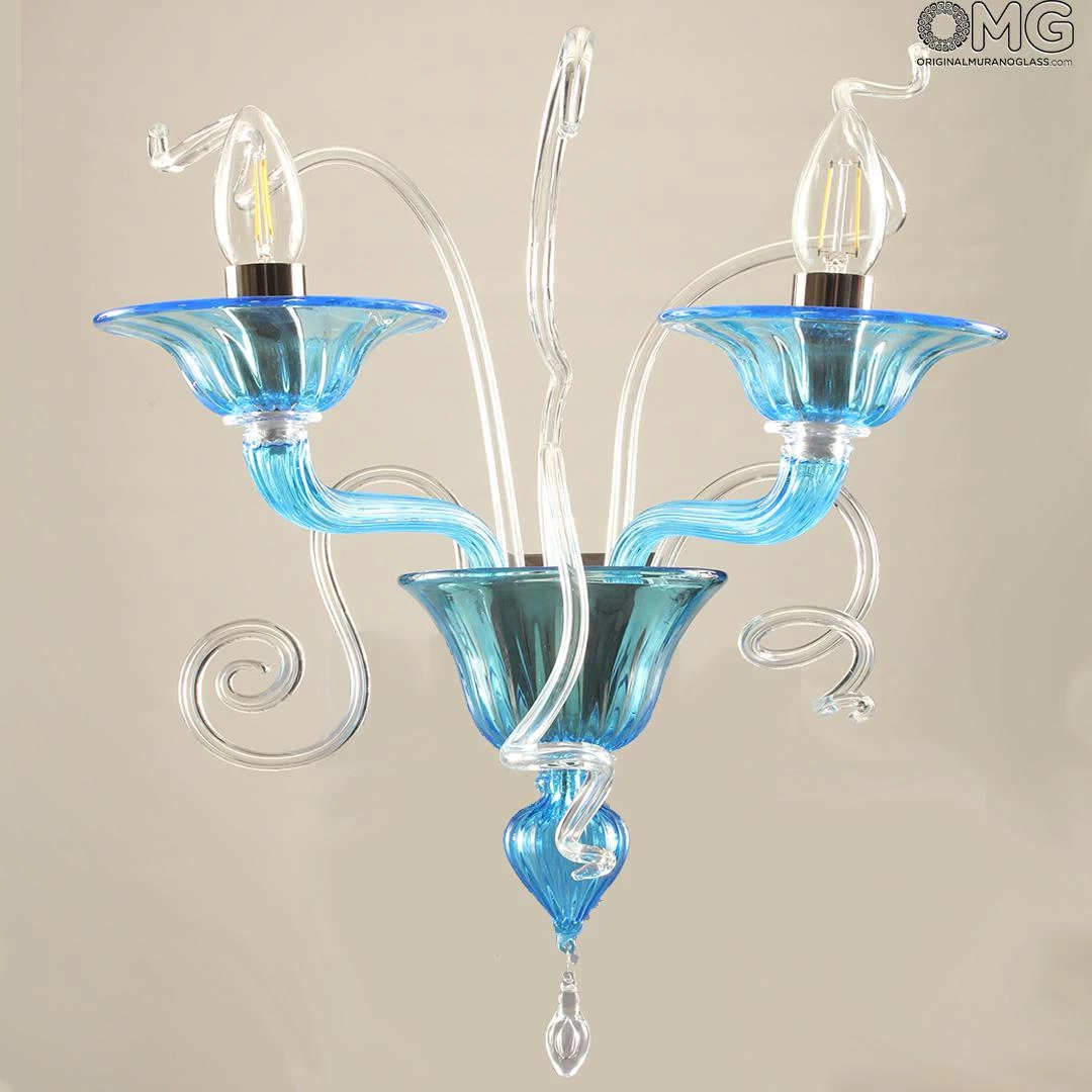 Wall Lamp Carnevale - Luxury - Murano Glass - 2 Lights - Image 3