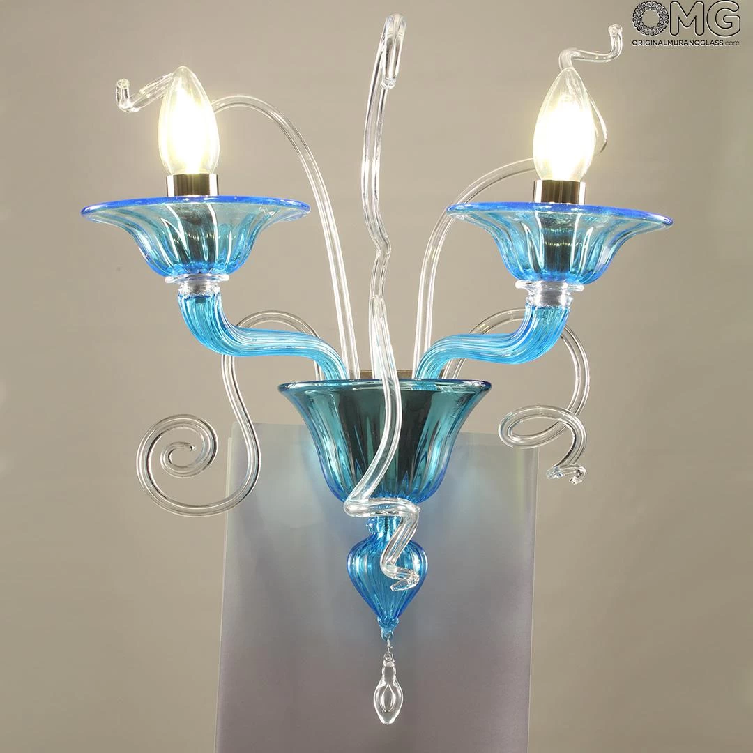 Wall Lamp Carnevale - Luxury - Murano Glass - 2 Lights - Image 2