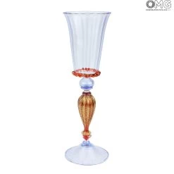 Venetian Goblet Venier - Glass Blown - Original Murano Glass OMG