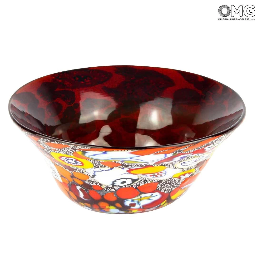 Dish - Red - Original Murano Glass OMG