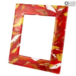 Photo Frame Nuance - Red - Original Murano Glass OMG