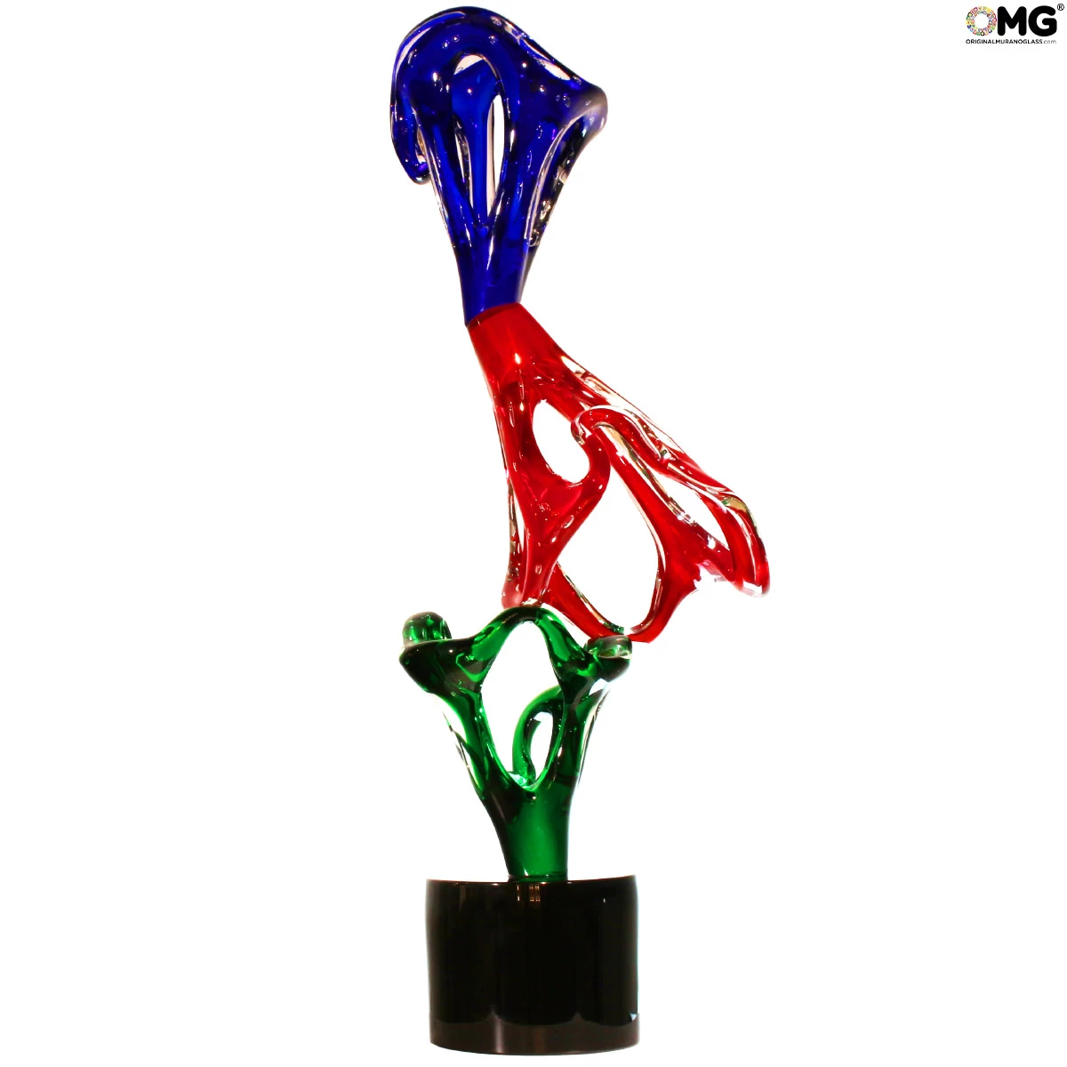 Sculpture - Slimer Abstract - Original Murano Glass OMG - Image 3
