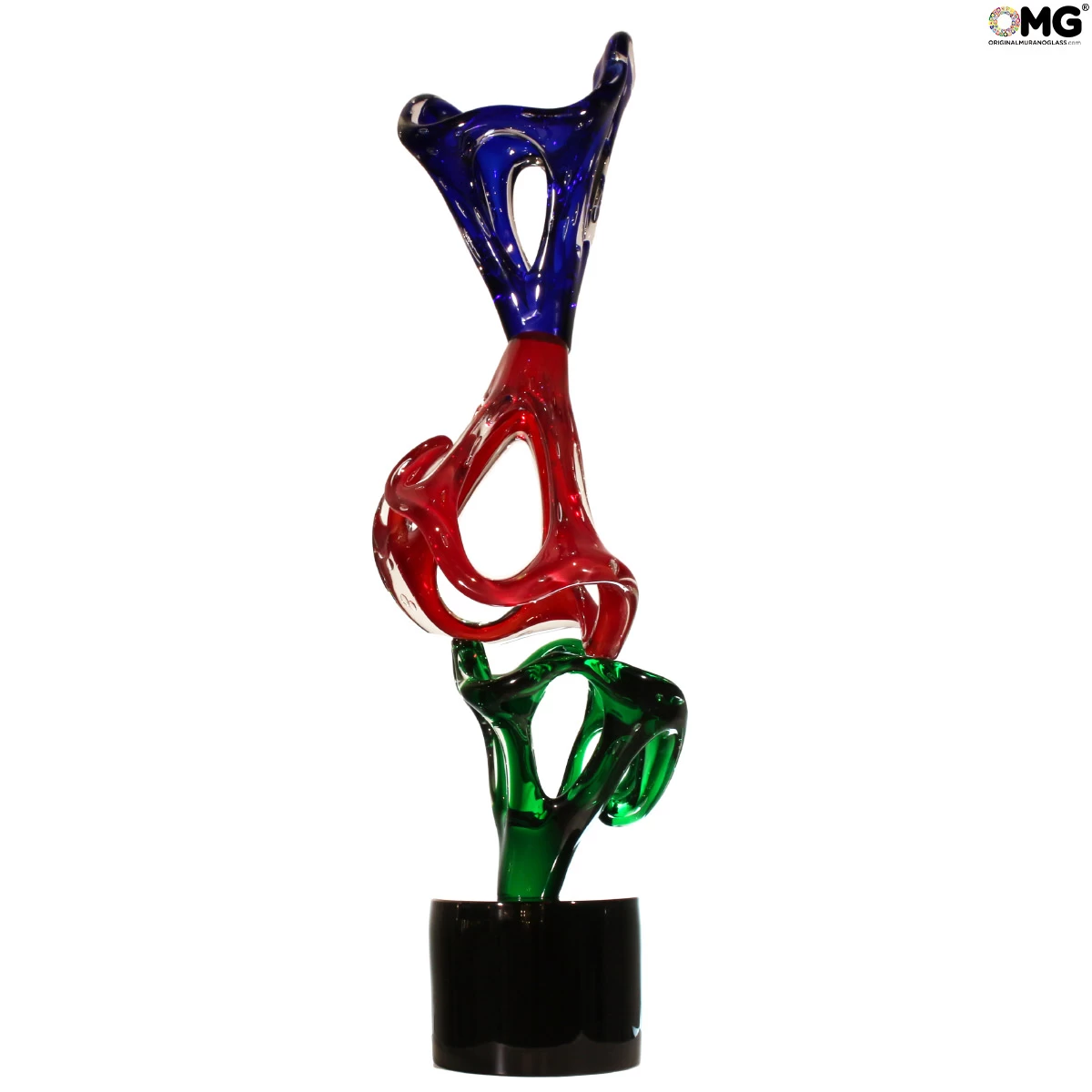 Sculpture - Slimer Abstract - Original Murano Glass OMG - Image 4