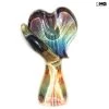 Love Heart - Calcedony Glass - Original Murano Glass Omg