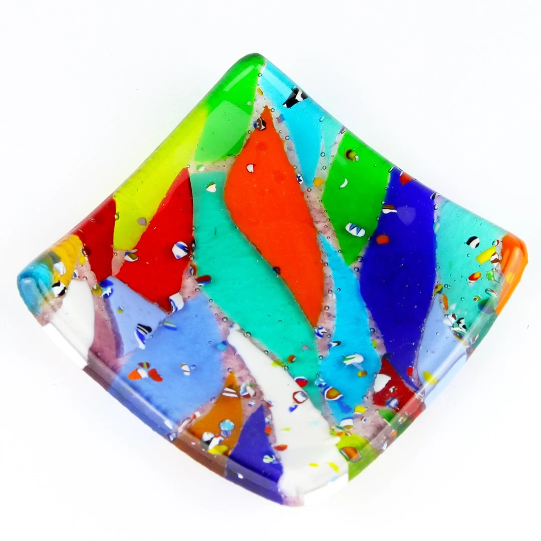 Plate Nuance - Multicolor - Original Murano Glass OMG - Image 4