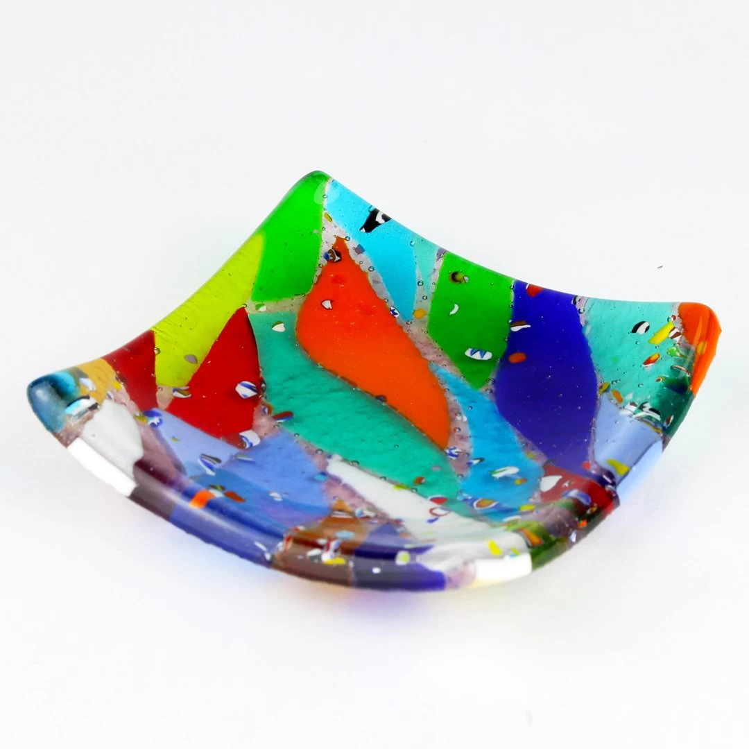 Plate Nuance - Multicolor - Original Murano Glass OMG - Image 3