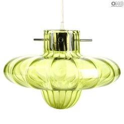 Asia Lamp - Green - Original Murano Glass OMG