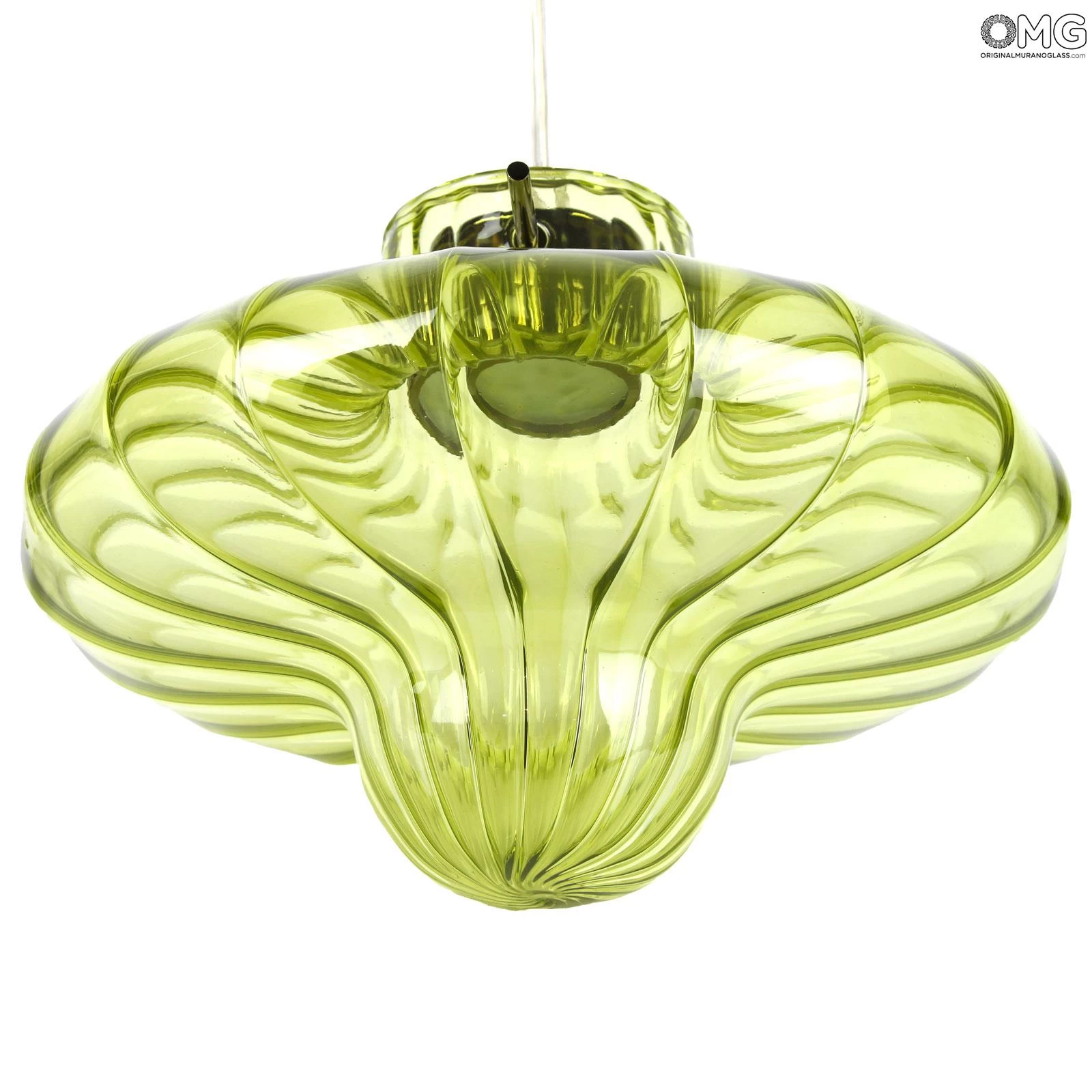 Asia Lamp - Green - Original Murano Glass OMG - Image 2