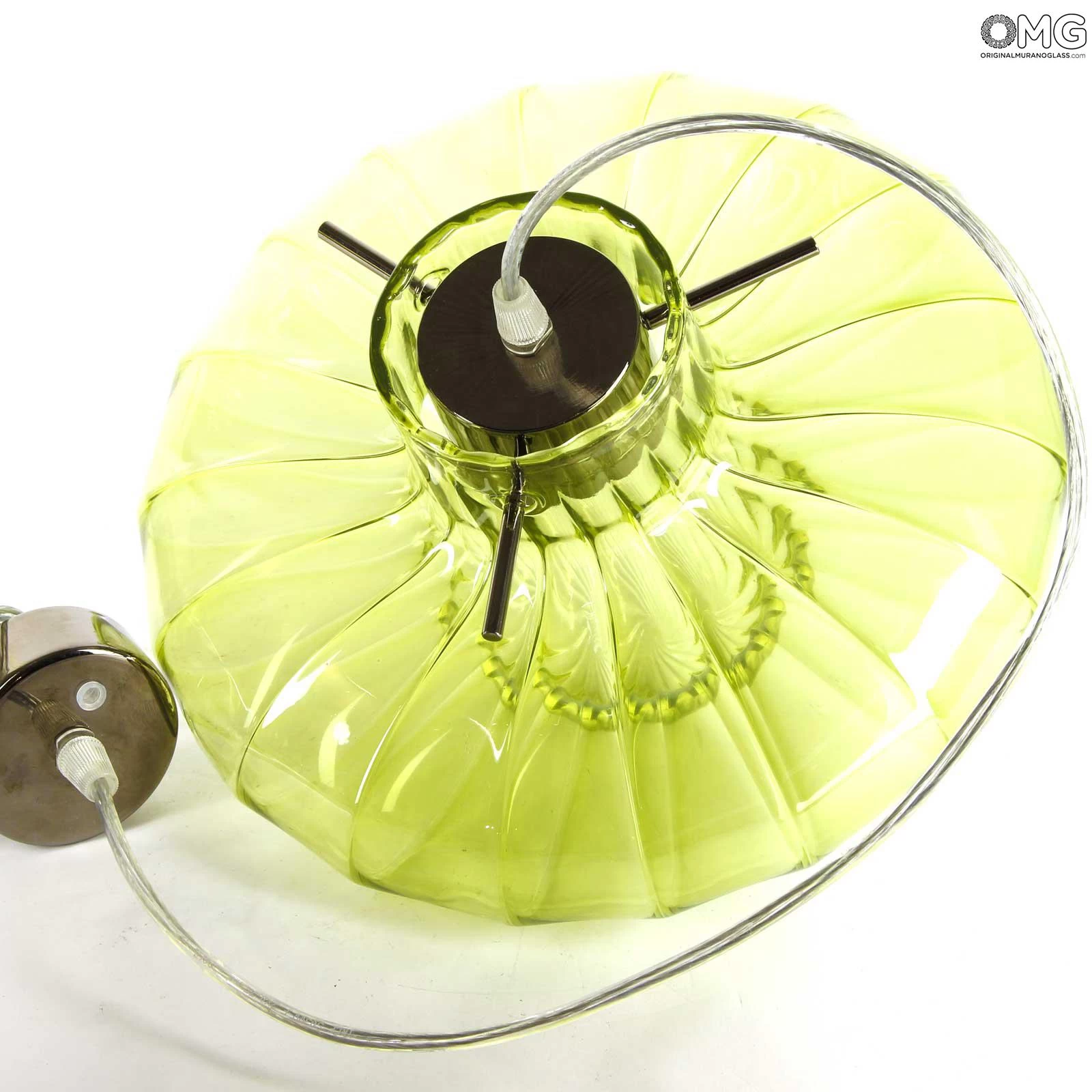Asia Lamp - Green - Original Murano Glass OMG - Image 4