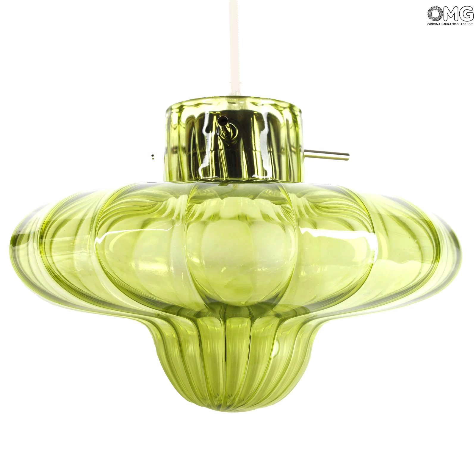 Asia Lamp - Green - Original Murano Glass OMG - Image 5