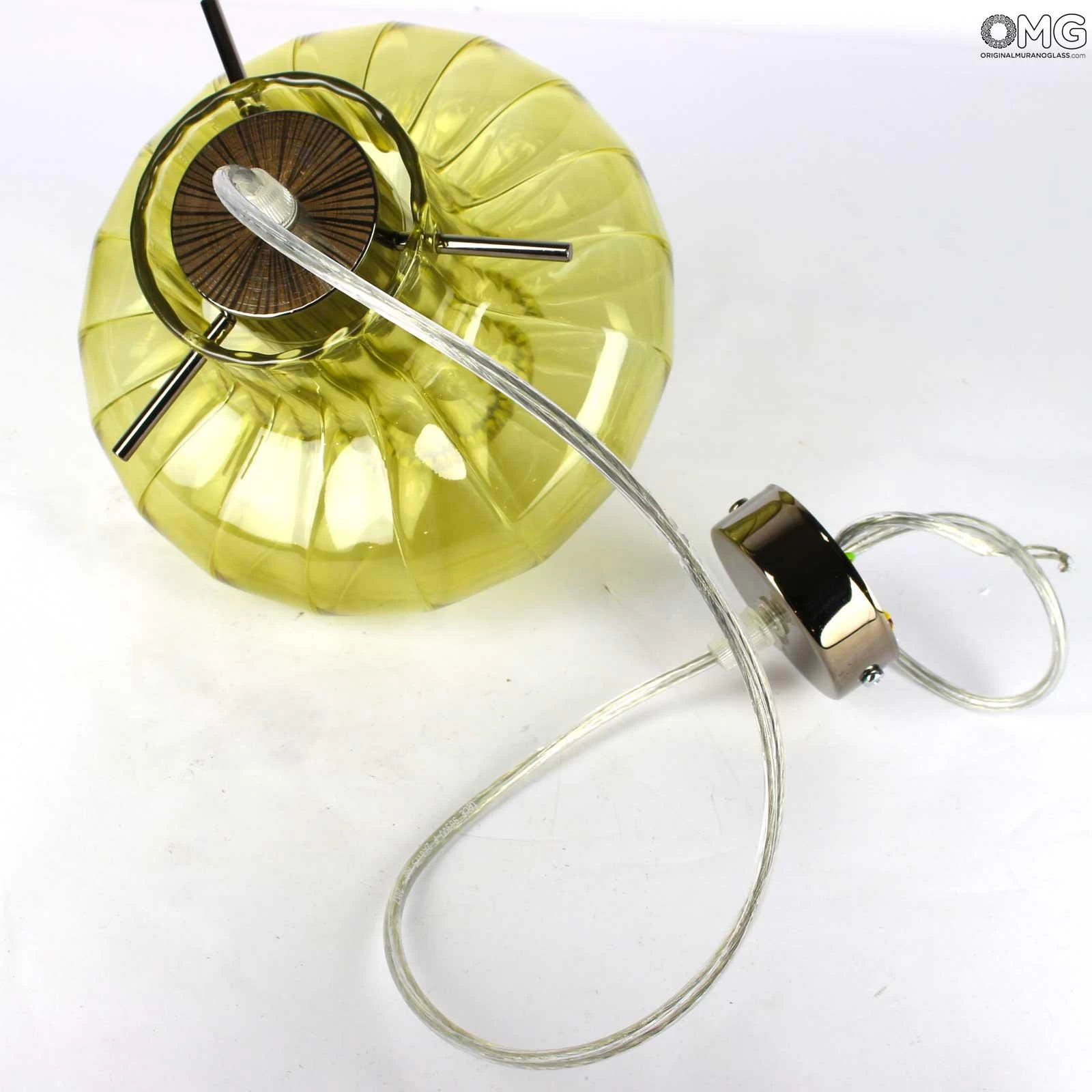 Asia Lamp - Green - Original Murano Glass OMG - Image 8