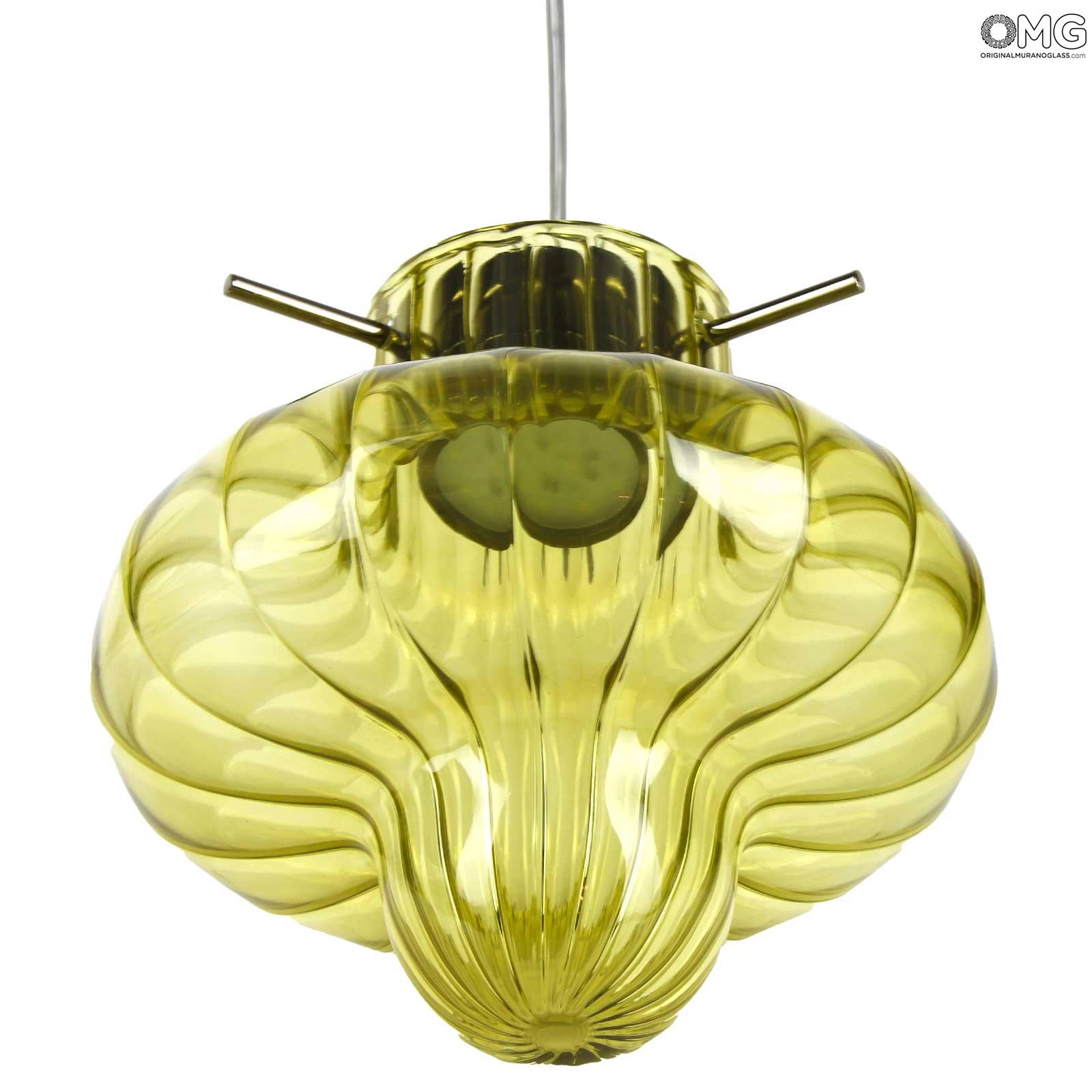 Asia Lamp - Green - Original Murano Glass OMG - Image 9