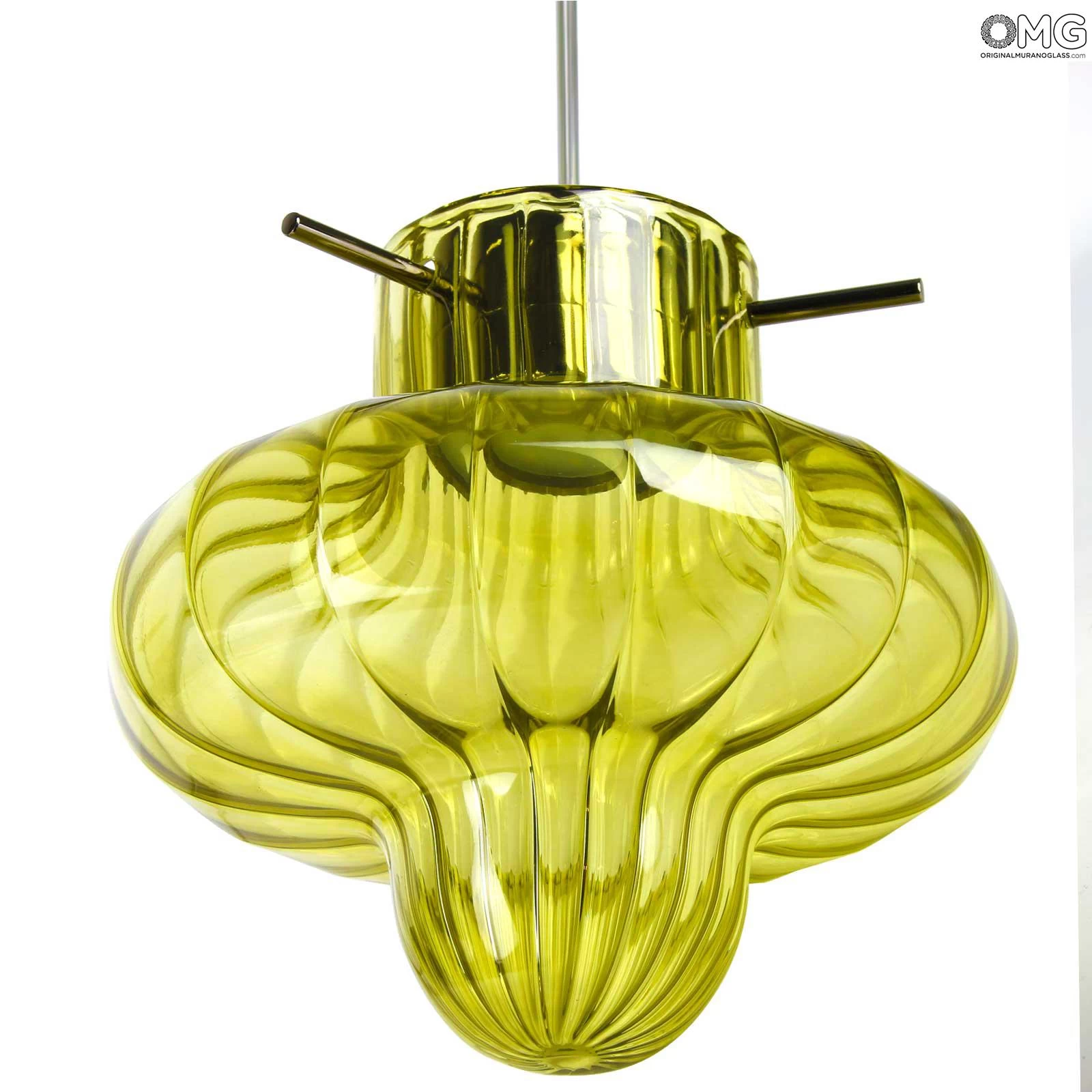 Asia Lamp - Green - Original Murano Glass OMG - Image 10